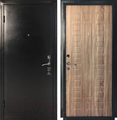 Входная дверь Дверной Континент Оптима (96x205, левая)