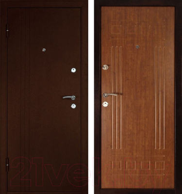 Входная дверь Дверной Континент Трио (96x205, левая)