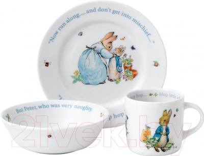 Набор столовой посуды Wedgwood Peter Rabbit Nurseryware (Gift) Peter Rabbit Boys