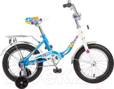 Детский велосипед Forward Altair City Girl 12 (белый/синий)