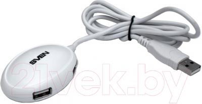 USB-хаб Sven HB-401 (белый)