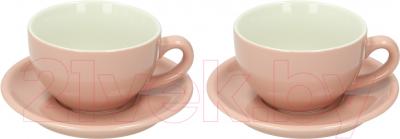 Набор для чая/кофе Tognana Omnia (розовый)