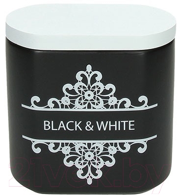 Емкость для хранения Tognana Dolce Casa Black And White (11см)