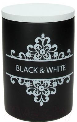 Емкость для хранения Tognana Dolce Casa Black And White (11x16см)