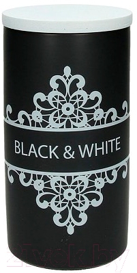 Емкость для хранения Tognana Dolce Casa Black And White (11см)