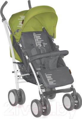 Детская прогулочная коляска Lorelli S100 (зеленый/серый)