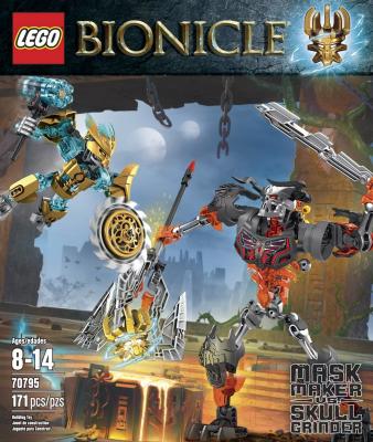 Конструктор Lego Bionicle Создатель Масок против Стального Черепа (70795)