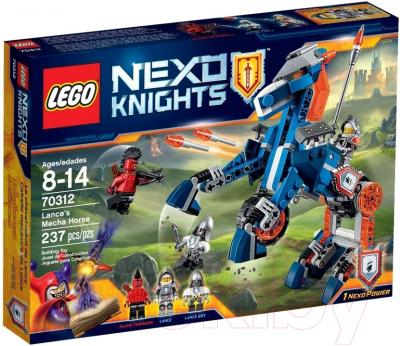 Конструктор Lego Nexo Knights Ланс и его механический конь (70312)