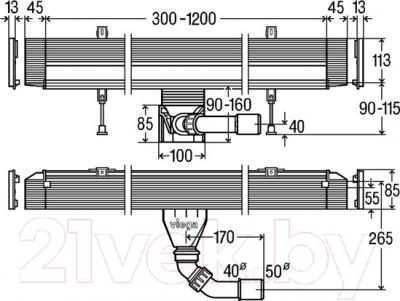 Трап для душа Viega Advantix Vario 736736