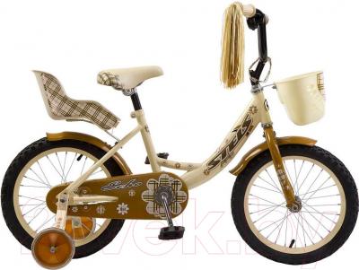 Детский велосипед STELS Echo 16 2016 (желтый/коричневый)