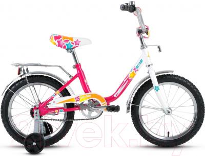 Детский велосипед Forward Altair City Girl 16 (белый/фуксия)