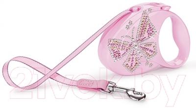 

Поводок-рулетка Flexi, Glam Butterfly FLX202