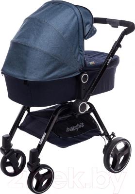 Детская универсальная коляска Babyhit Cube (Linen Blue)