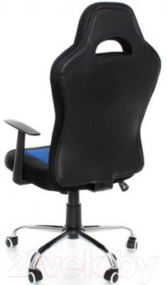 Кресло офисное Calviano Drift 13301 (черный/синий)