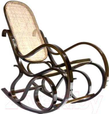 Кресло-качалка Calviano R1 (темный ротанг)