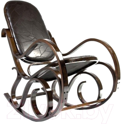 Кресло-качалка Calviano Relax M198 (эко-кожа лоскуты)