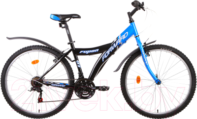 Велосипед Forward Fujion 1.0 (синий/черный)