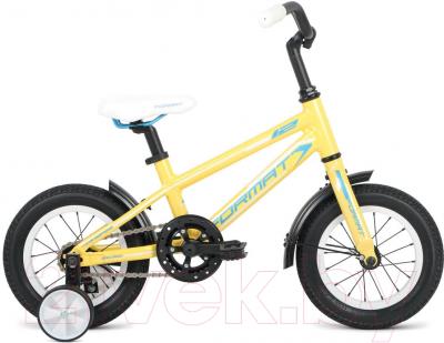 Детский велосипед Format Girl (12, желтый)