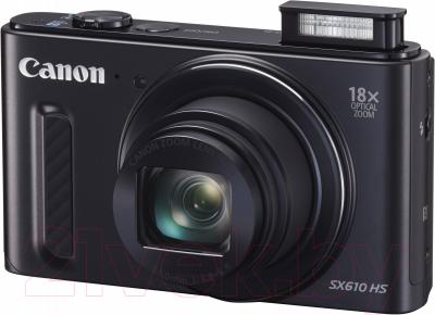 Компактный фотоаппарат Canon Powershot SX610 HS (черный)