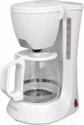 Капельная кофеварка Supra CMS-0602 (белый)