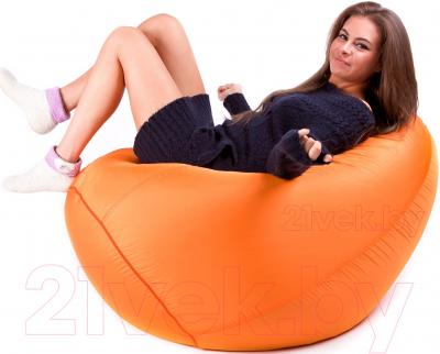 Бескаркасное кресло Meshokby Дьюспо Оранжевый (smart balls, XL)