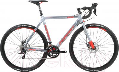 Велосипед Format 2313 (510, серый/красный матовый)
