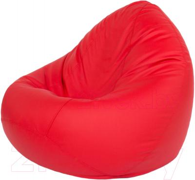 Бескаркасное кресло Meshokby Мешок Красный матовый (classic balls, L)