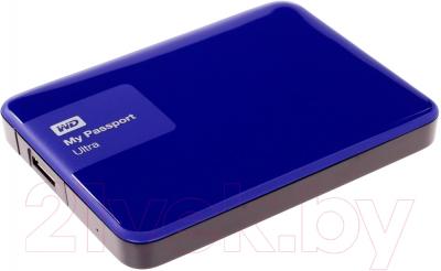 Внешний жесткий диск Western Digital My Passport Ultra 1TB Blue (WDBDDE0010BBL)