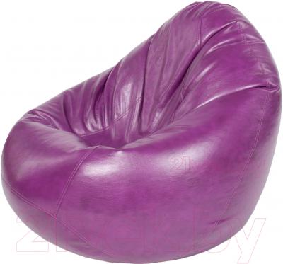 Бескаркасное кресло Meshokby Мешок Фиолетовый (classic balls, M)