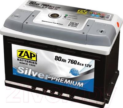 Автомобильный аккумулятор ZAP Silver Premium 580 35 (80 А/ч)