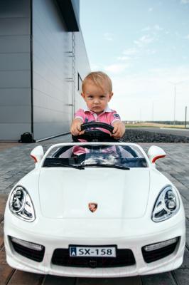 Детский автомобиль Sundays Porsche 911 BJX158 (белый)