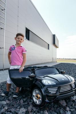 Детский автомобиль Sundays Porsche Cayenne BJ1018 (черный)
