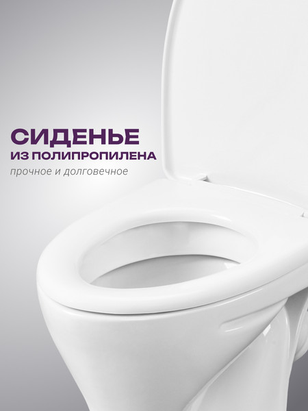 Купить Унитаз напольный Santeri Версия 1P4015S0100BF в Гомеле