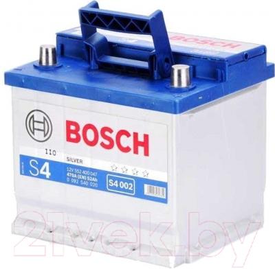 Автомобильный аккумулятор Bosch S4 002 552 400 047 / 0092S40020 (52 А/ч)