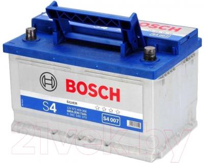Автомобильный аккумулятор Bosch S4 007 572 409 068 / 0092S40070 (72 А/ч)