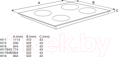 Индукционная варочная панель Asko HI1194G