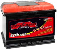 

Автомобильный аккумулятор Sznajder, Plus 562 65