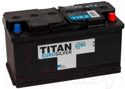 Автомобильный аккумулятор TITAN Euro Silver 110 R
