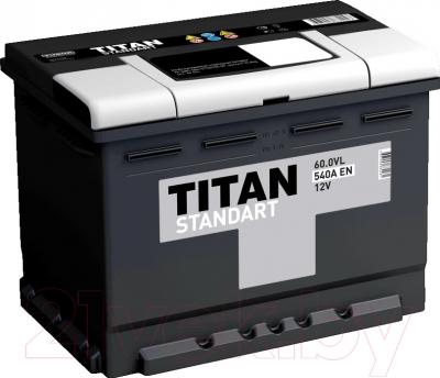 Автомобильный аккумулятор TITAN Standart 62.0VL (62 А/ч)