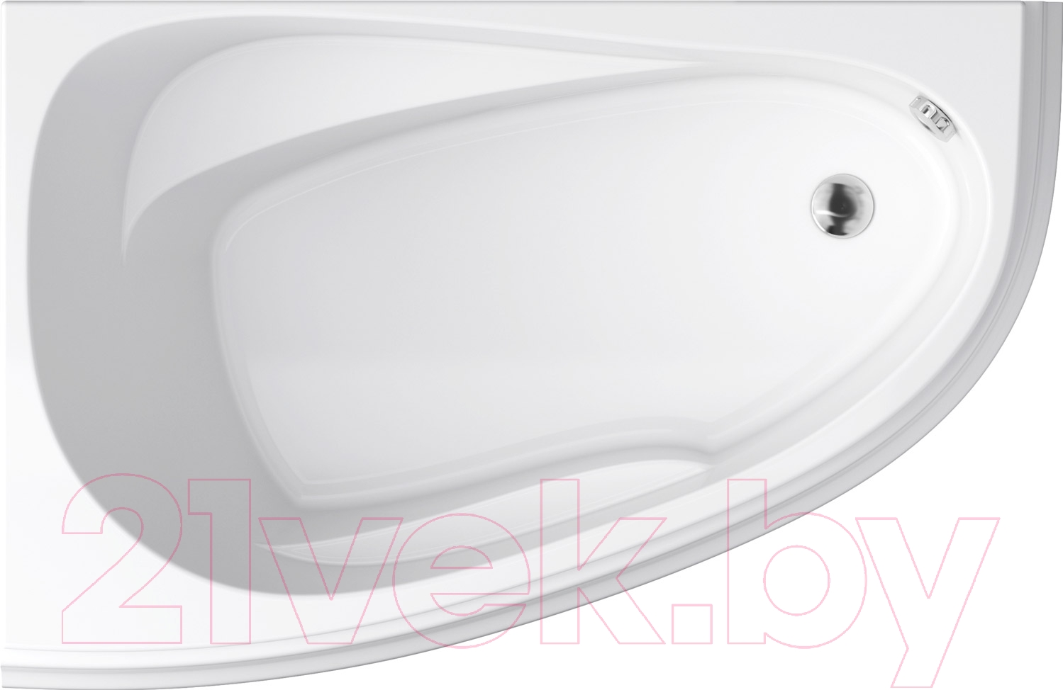Ванна акриловая Cersanit Joanna New 150x95 L (с ножками)