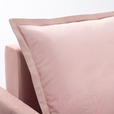 Чехол на 3-х местный диван Ikea Хольмсунд 002.995.14 (светло-розовый)
