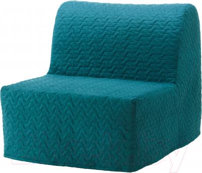 Чехол на кресло-кровать Ikea Ликселе 003.234.20 (бирюзовый)