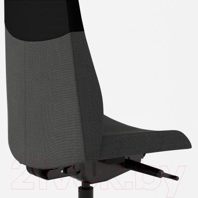 Кресло офисное Ikea Вольмар 101.737.69 (темно-серый) - вид сзади