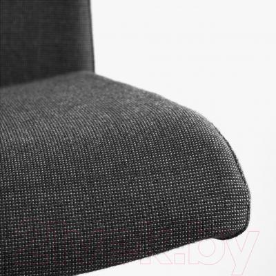 Кресло офисное Ikea Вольмар 101.737.69 (темно-серый) - обивка из ткани