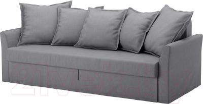 Чехол на 3-х местный диван Ikea Хольмсунд 103.213.69 (серый)