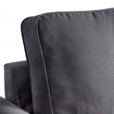 Чехол на угловой диван Ikea Баккабру 103.232.31 (темно-серый)