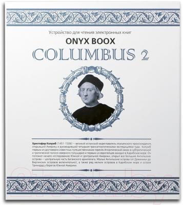 Электронная книга Onyx Boox Columbus 2 (серый, + чехол)