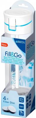 Фильтр-бутылка для воды Brita Fill&Go (синий)