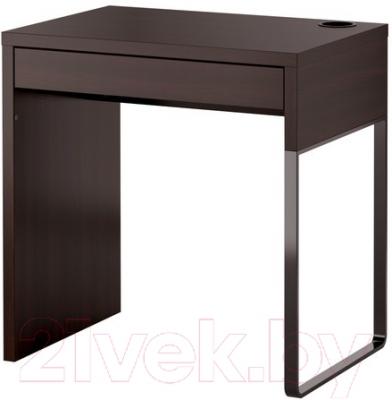 Письменный стол Ikea Микке 202.447.47 (черно-коричневый)