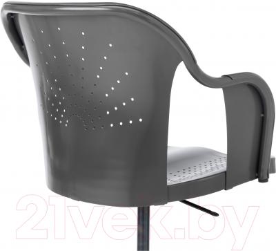 Кресло офисное Ikea Робергет 202.605.15 (серый) - вид сзади